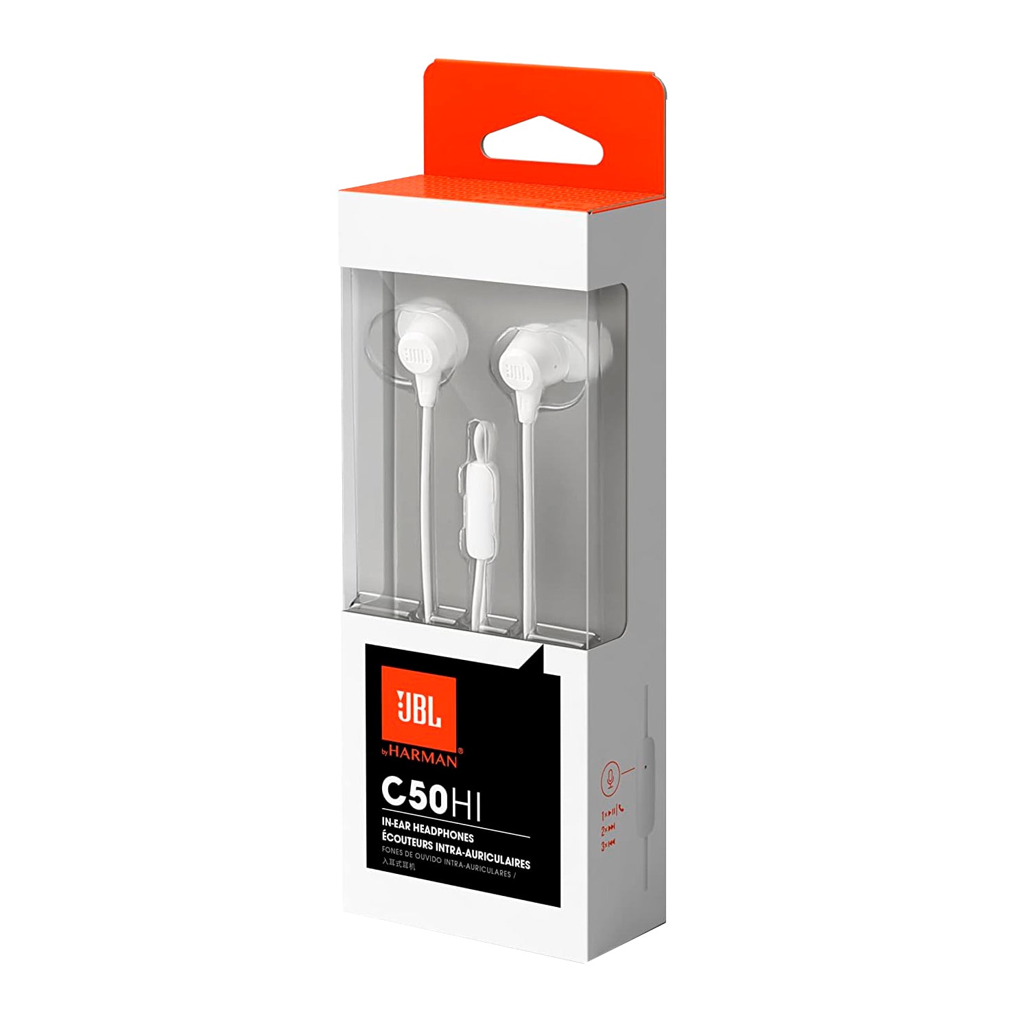 Audifonos JBL C50HI Harman Manos Libres 3.5mm In-Ear