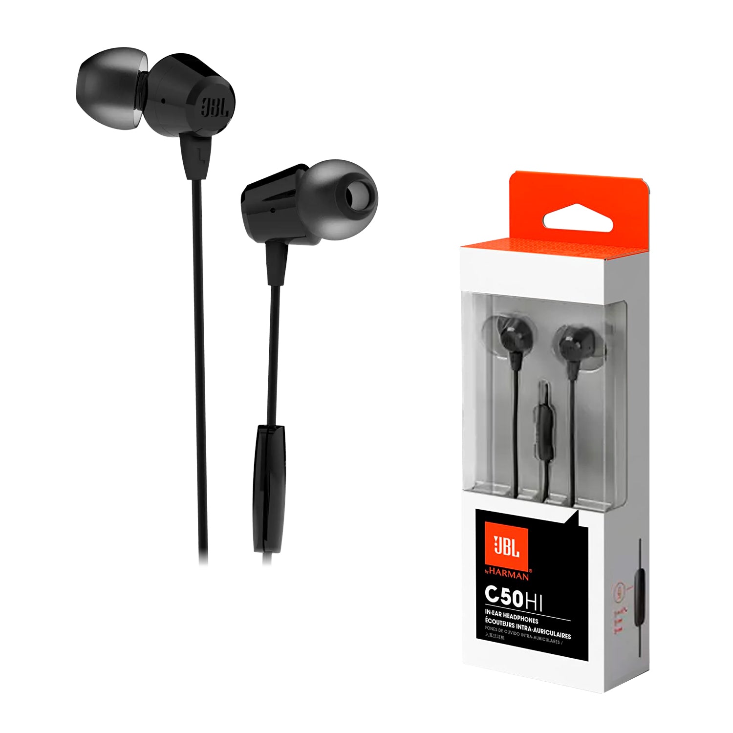 Audifonos JBL C50HI Harman In-Ear 3.5mm Manos Libres