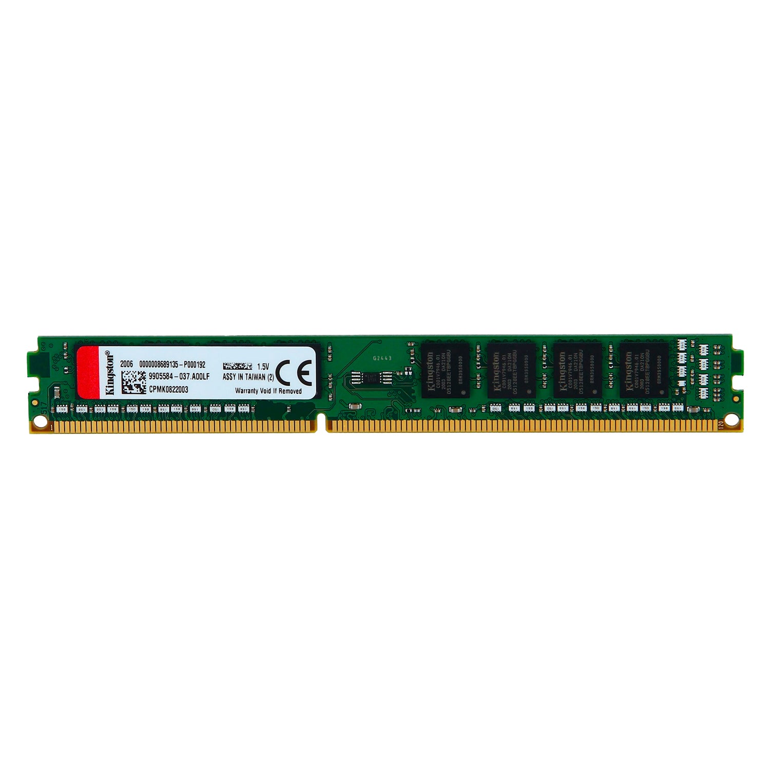 Memoria Ram PC Kingston 8GB DDR3-DIMM 1600MHz CL11 1.5 V Pin 240 4Gbit [ KCP316ND8/8 ] - Mayorista de Tecnología