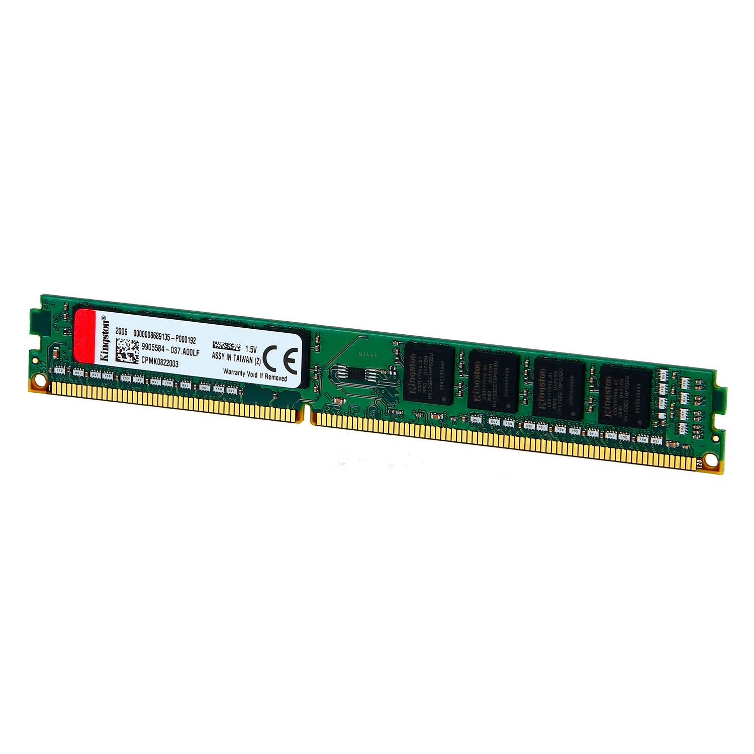 Memoria Ram PC Kingston 8GB DDR3-DIMM 1600MHz CL11 1.5 V Pin 240 4Gbit [ KCP316ND8/8 ]