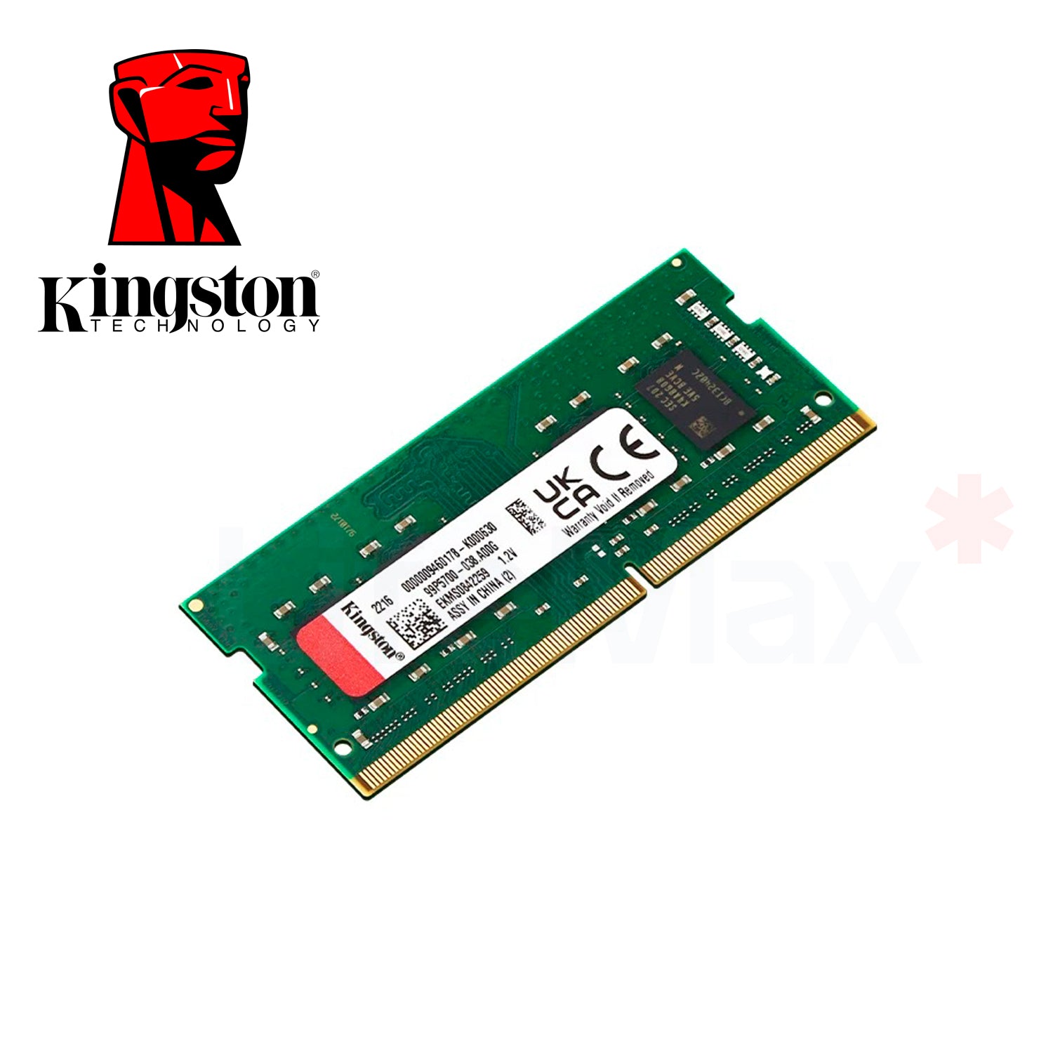 Memoria RAM Notebook Kingston 16GB DDR4-SODDIM 3200MHz 1.2v [ KCP432SS8/16 ]