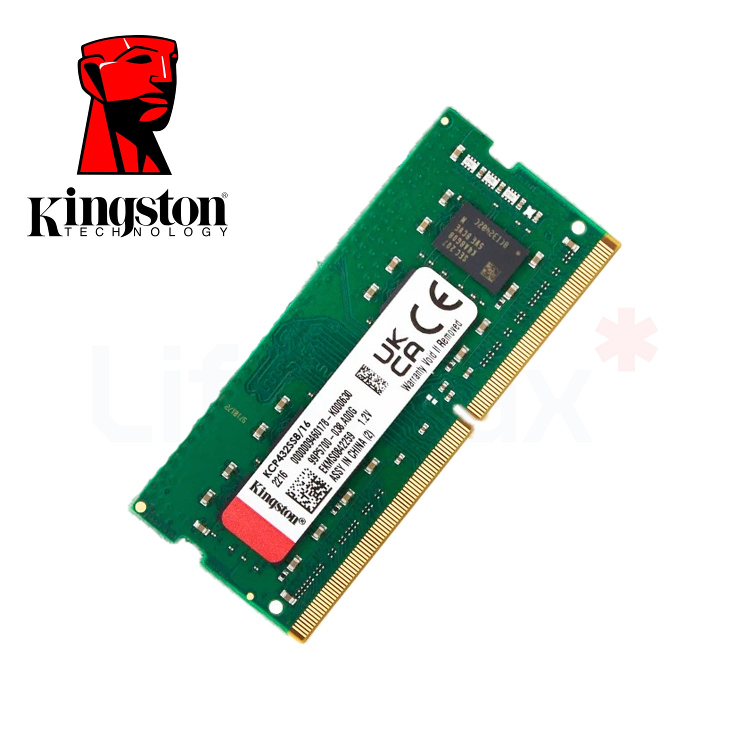 Memoria RAM Notebook Kingston 16GB DDR4-SODDIM 3200MHz 1.2v [ KCP432SS8/16 ]