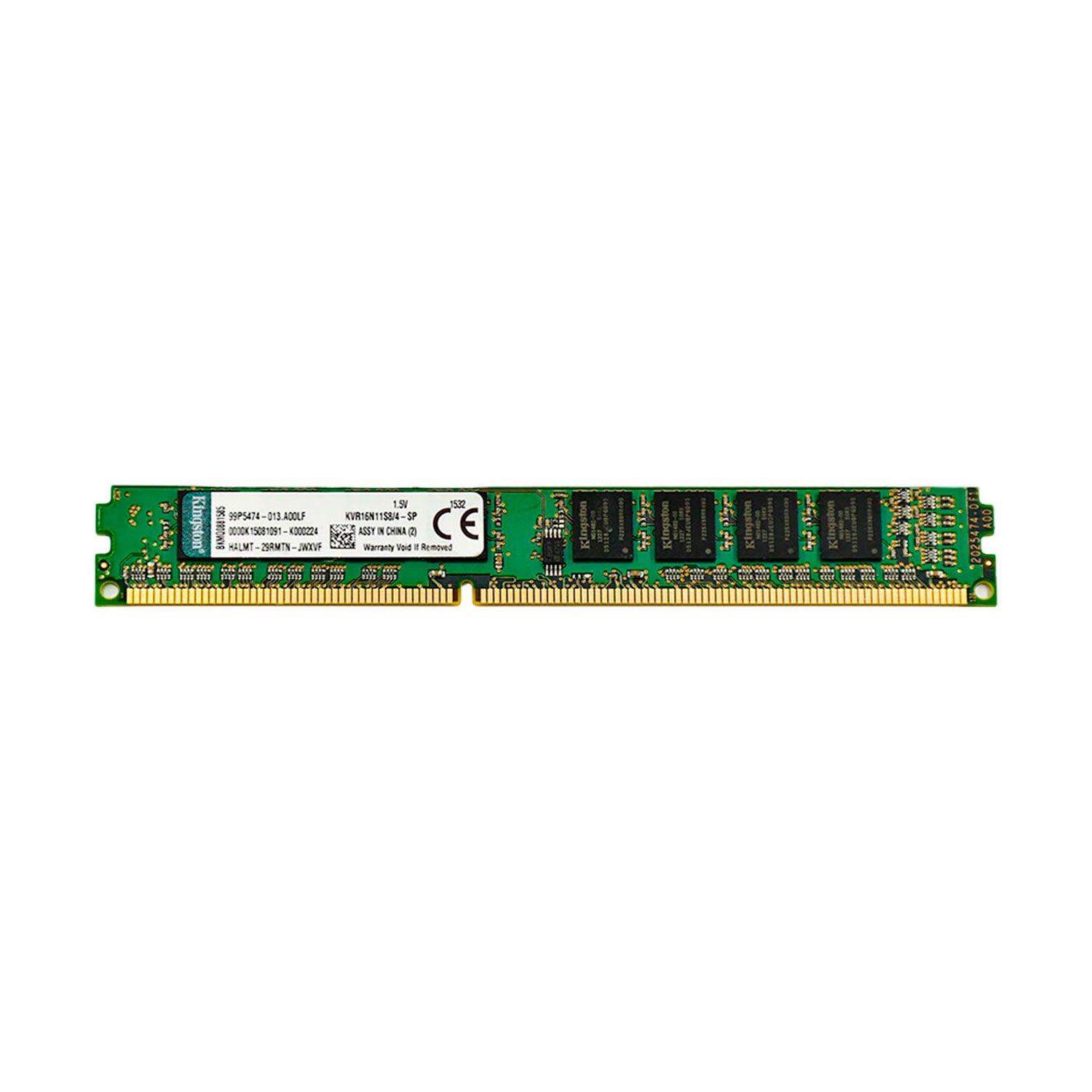 Memoria Ram Pc Kingston DDR3 4GB 1600mhz Pc3-12800 DIMM | Lifemax