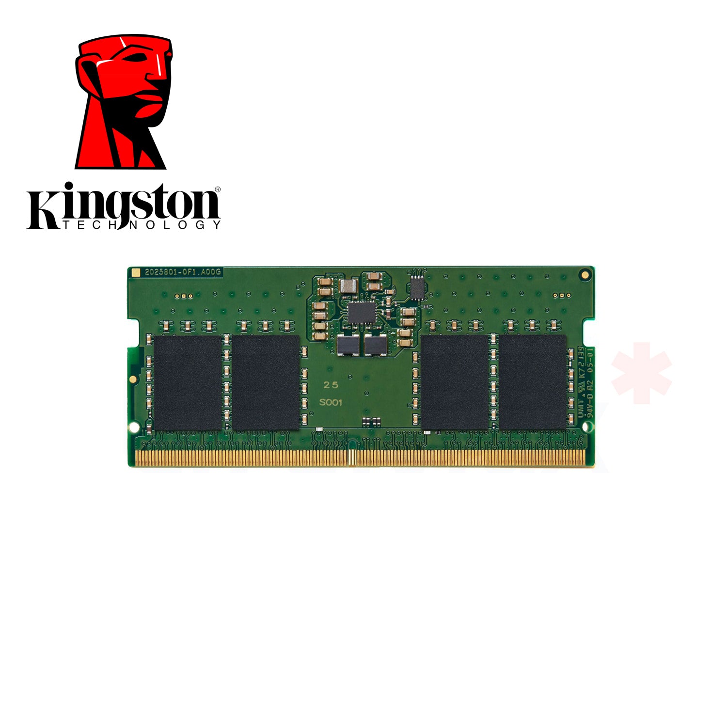 Memoria Ram Notebook Kingston 8GB DDR5-SODIMM 4800MHz CL40 1.1 V Pin 262 [ KVR48S40BS6-8 ] - Mayorista de Tecnología