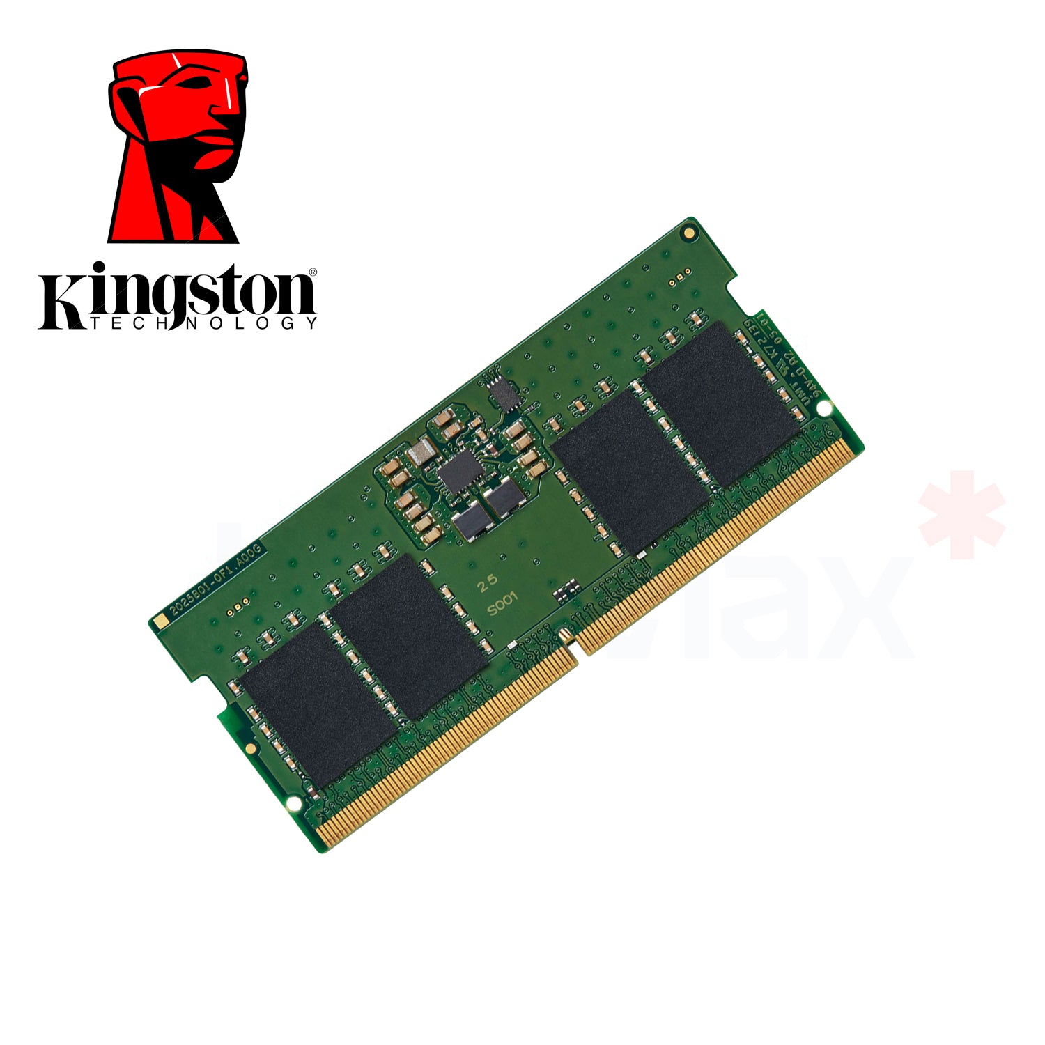 Memoria Ram Notebook Kingston 8GB DDR5-SODIMM 4800MHz CL40 1.1 V Pin 262 [ KVR48S40BS6-8 ]