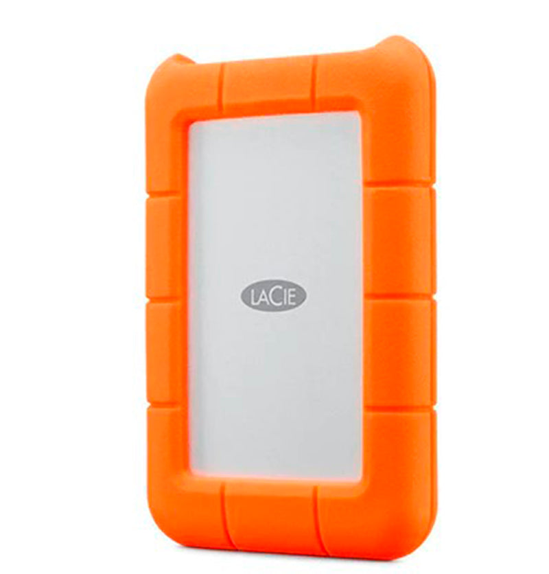 Disco Duro Externo LaCie Rugged Mini 4TB USB-C 130MBs Rescue - Mayorista de Tecnología