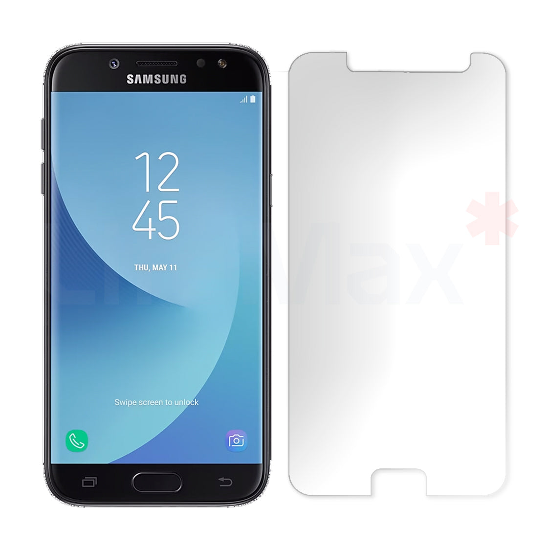 Lamina de Vidrio Templado Completa Resistente Compatible con Samsung Galaxy J5 Pro