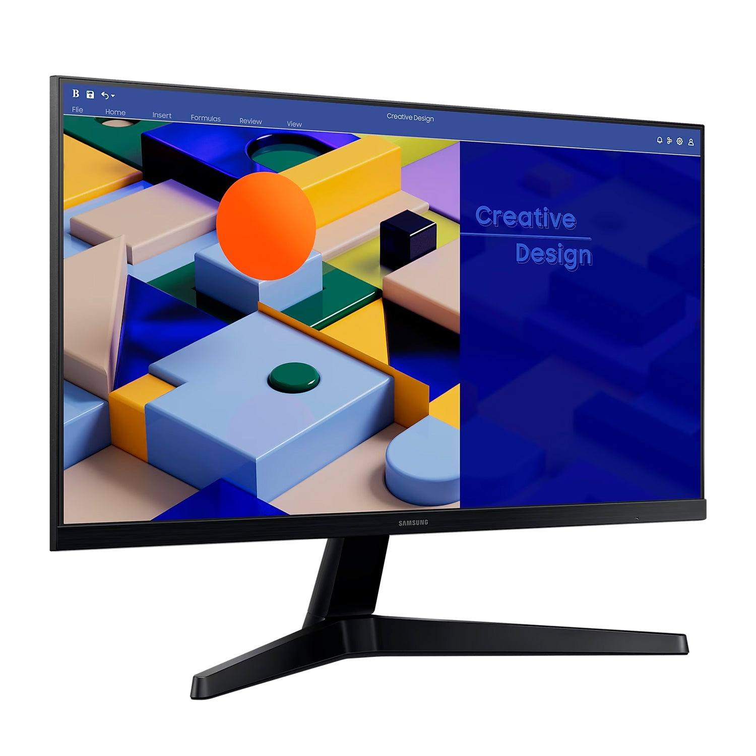 Monitor Samsung Essential S3 27in Full HD Panel IPS 75hz 5ms HDMI VGA AMD FreeSync Flicker Free - Mayorista de Tecnología