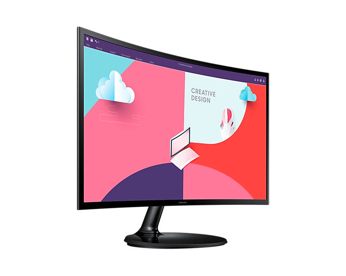 Monitor Samsung Curvo 27 FHD 75Hz 5ms FreeSync S27C360EAL - Mayorista de Tecnología