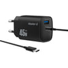 Cargador Master-G Carga Rapida 45w Multipuerto + Cable USB-C