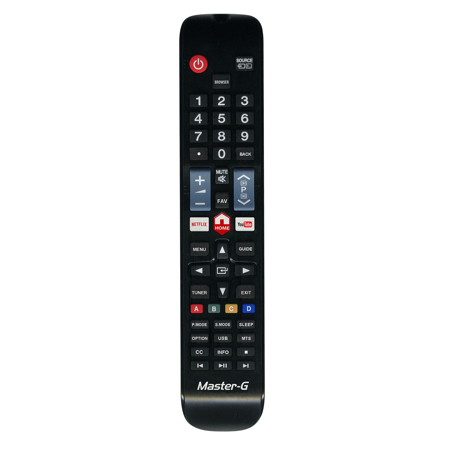 Control Remoto Universal Compatible con TV Master G MGRC1 - LifeMax Distribuidora