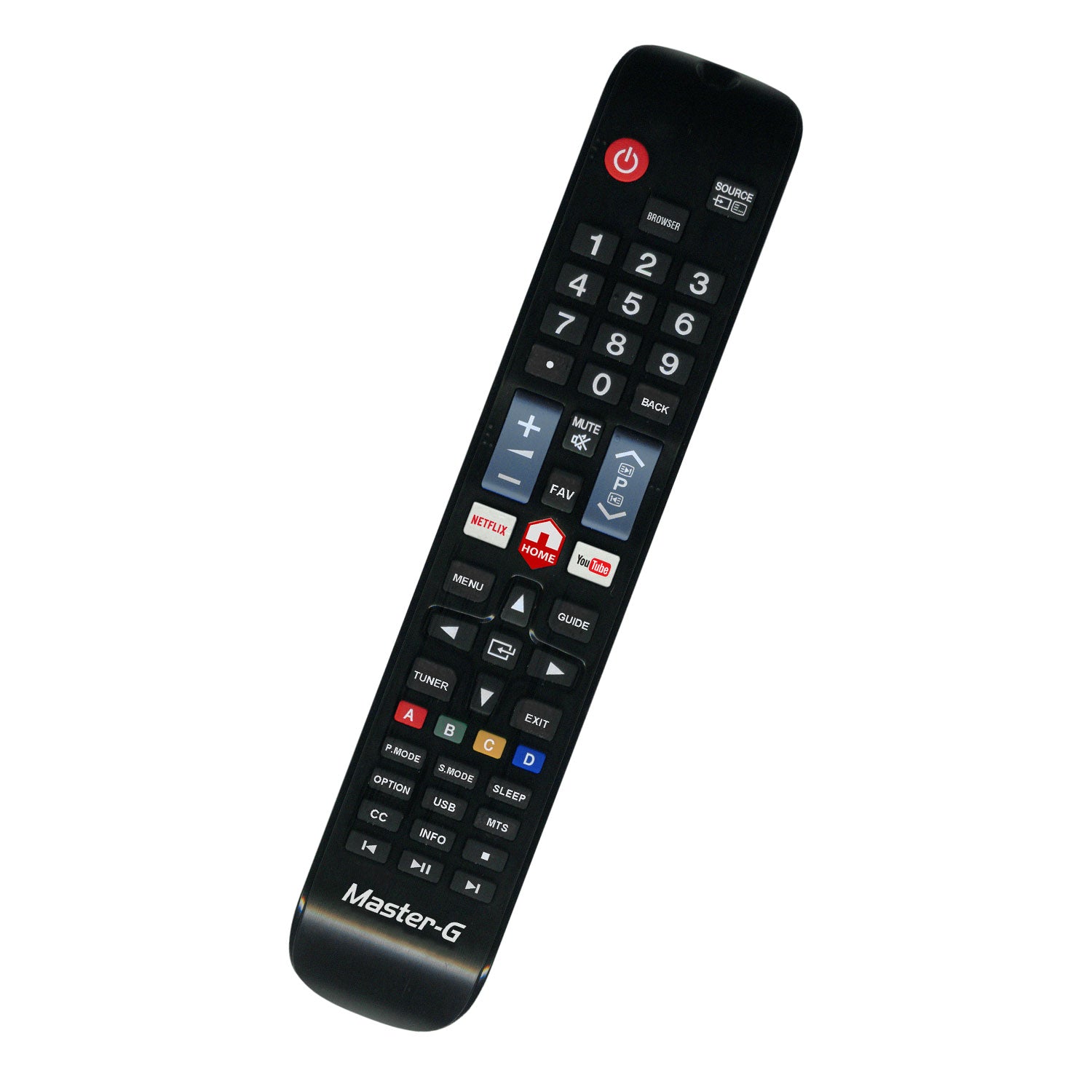 Control Remoto Universal Compatible con TV Master G MGRC1 - LifeMax Distribuidora