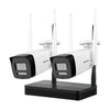 Kit de Camaras de Seguridad + NVS 4 Canales Hikvision WiFi EasyLink 2 Camaras Bala