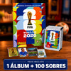 Pack Album Panini + 100 Sobres 700 Laminas Fifa Munidal 2026