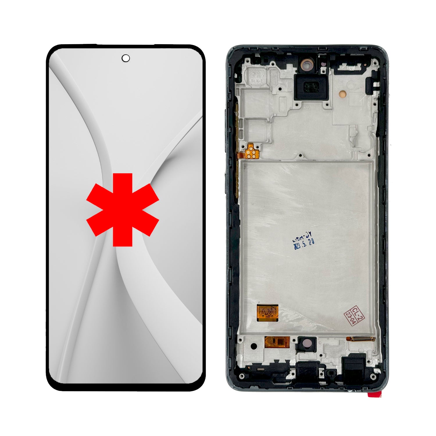Pantalla Compatible con Samsung Galaxy A72 Oled Calidad Premium