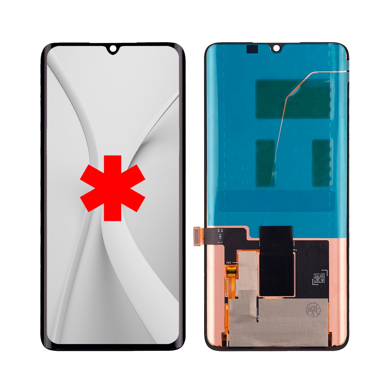 Pantalla Compatible con Xiaomi Mi Note 10 / Mi Note 10 Lite / Mi Note 10 Pro Calidad Original