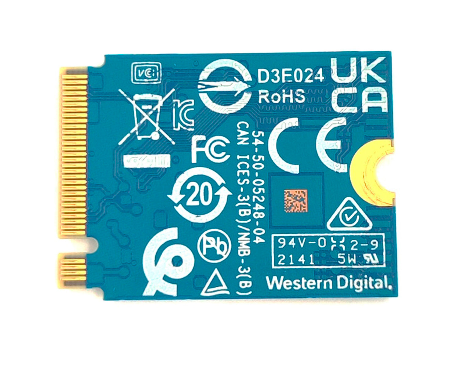 Disco SSD M.2 2230 Western Digital SN530 NvMe 256GB PCle Gen3x2