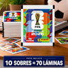 Pack de 10 sobres de laminas Panini Mundial 2026 70 laminas