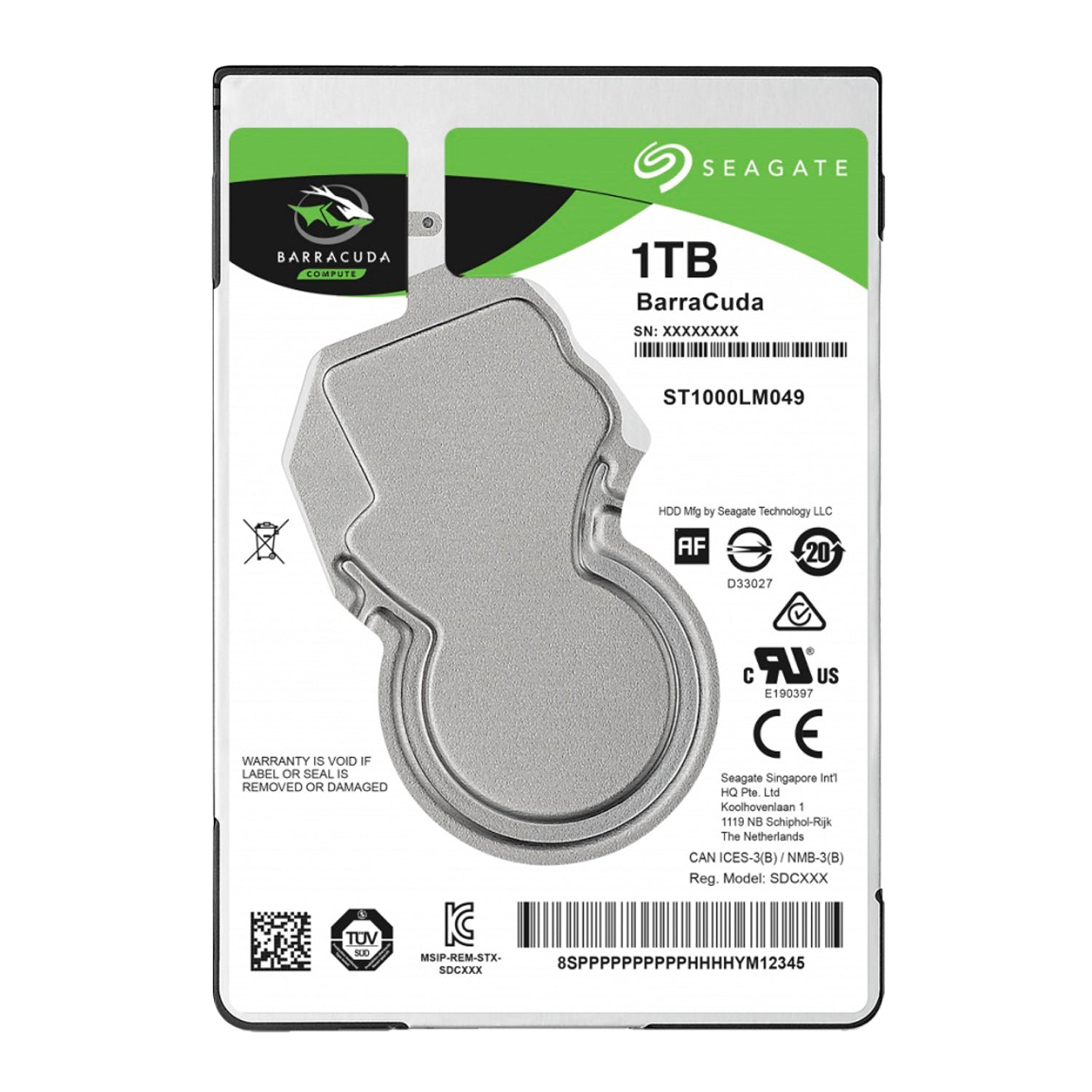 Disco Duro Interno Seagate Barracuda Pro 1TB 2.5" SATA 3 7200Rpm Buffer 128MB [ ST1000LM049 ] - Mayorista de Tecnología