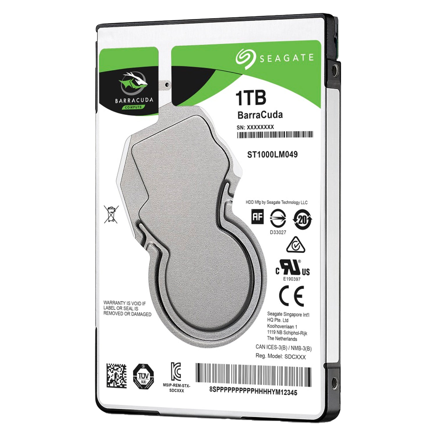 Disco Duro Interno Seagate Barracuda Pro 1TB 2.5" SATA 3 7200Rpm Buffer 128MB [ ST1000LM049 ] - Mayorista de Tecnología