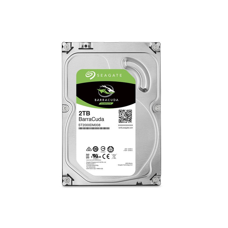 Disco Duro Seagate Barracuda 2TB 3.5in PC/DVR/NVR Vigilancia - Mayorista de Tecnología