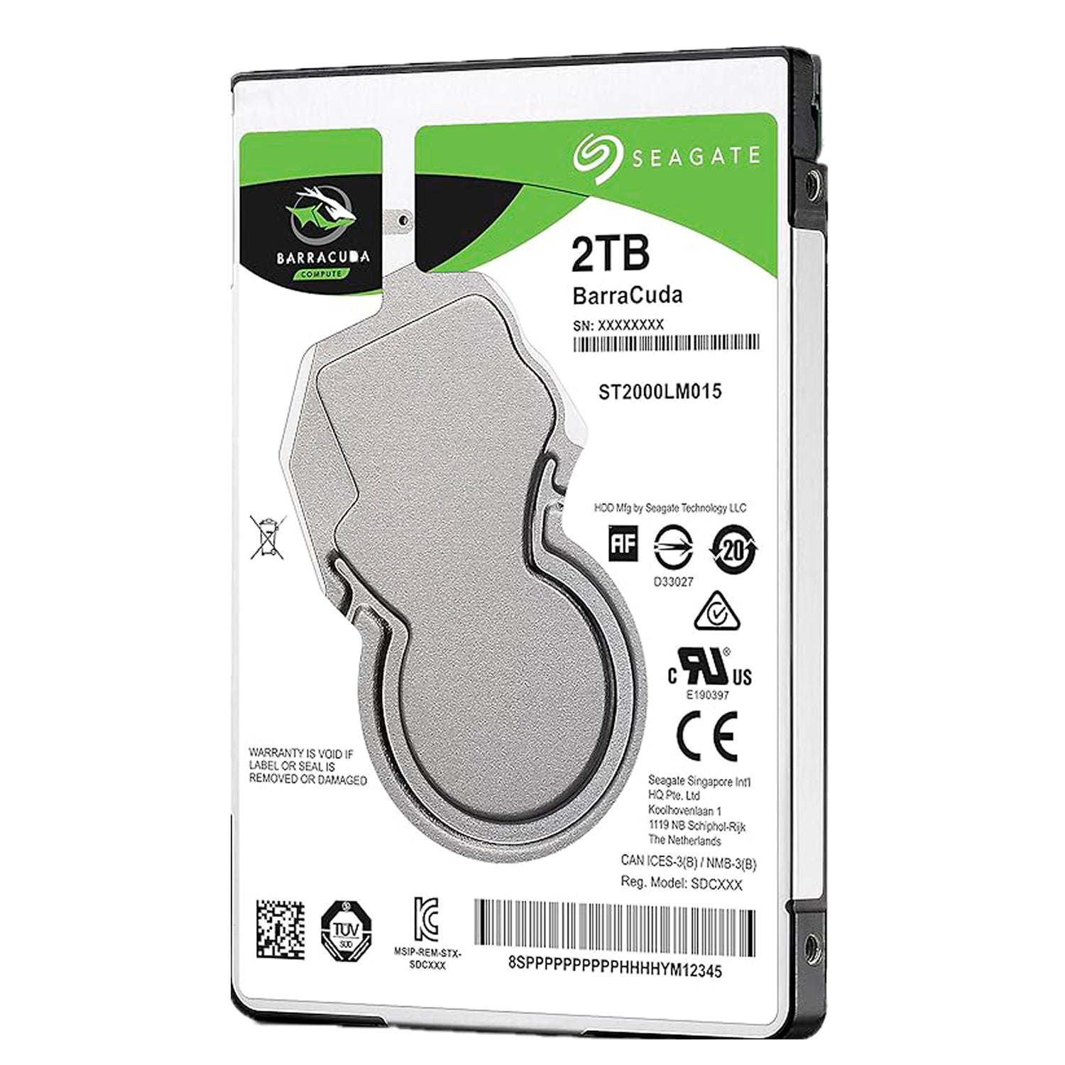 Disco Duro Interno Seagate Barracuda 2TB 2.5" SATA 3 7200Rpm Buffer 128MB [ ST2000LM015 ] - Mayorista de Tecnología