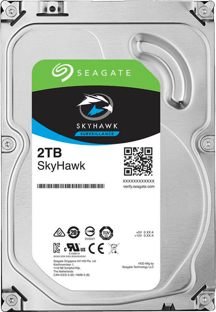 Disco Duro Interno Seagate 2TB SkyHawk Vigilancia ST2000VX015 - Mayorista de Tecnología