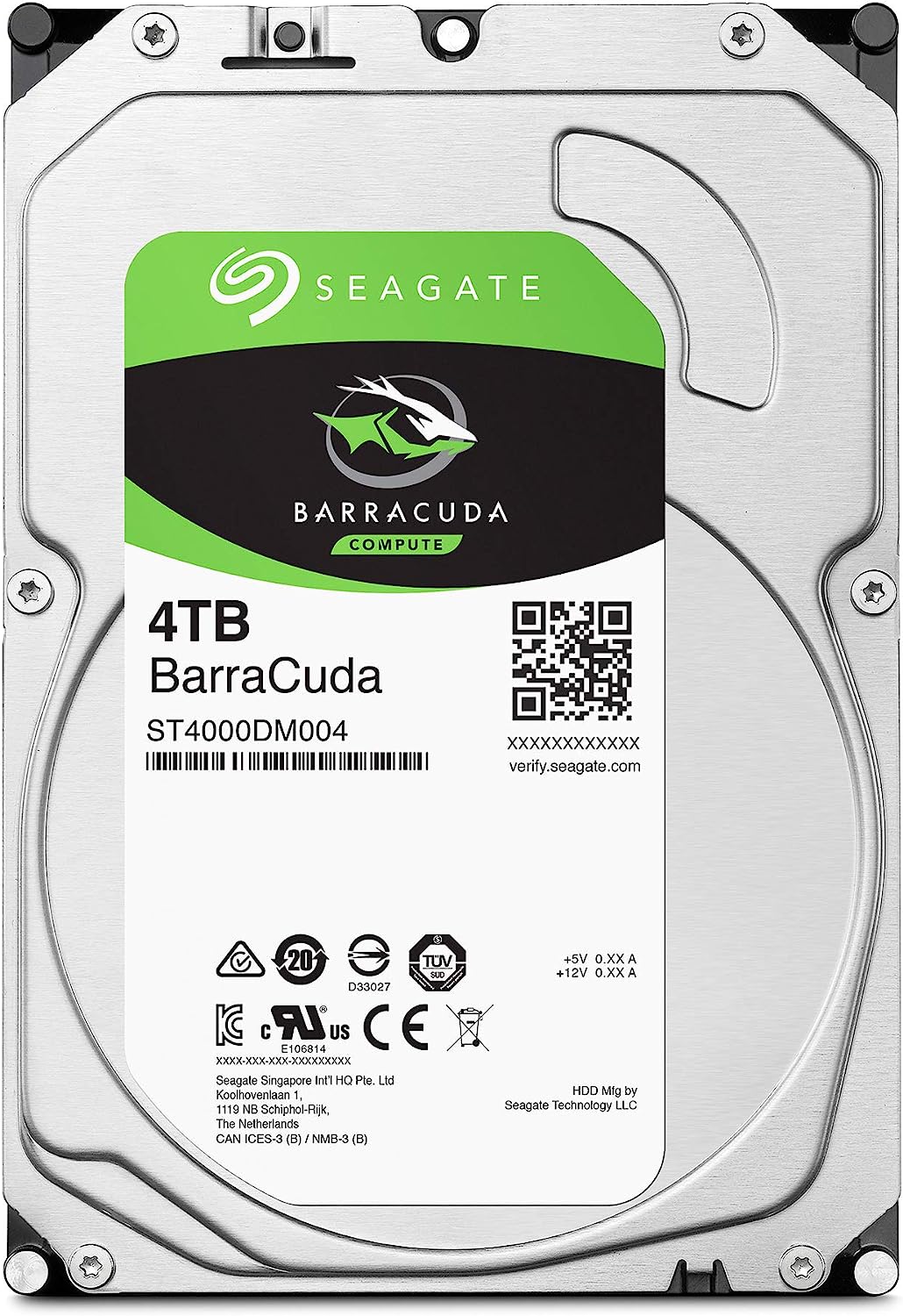 Disco Duro Seagate Barracuda 4TB 3.5in PC/DVR/NVR Vigilancia - Mayorista de Tecnología