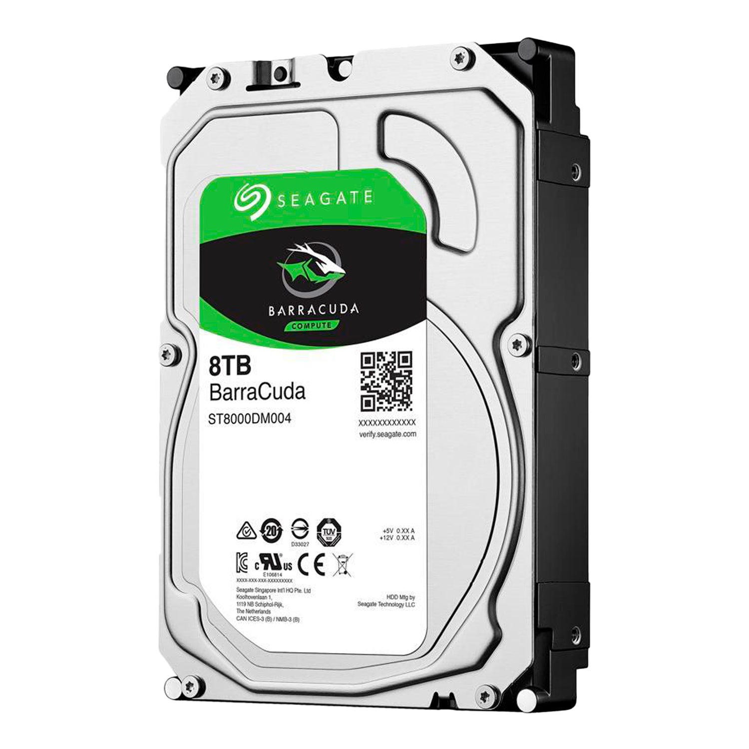 Disco Duro Interno Seagate Barracuda 8TB 3.5" SATA 3 5400Rpm Buffer 256MB PC/DVR/NVR [ ST8000DM004 ] - Mayorista de Tecnología