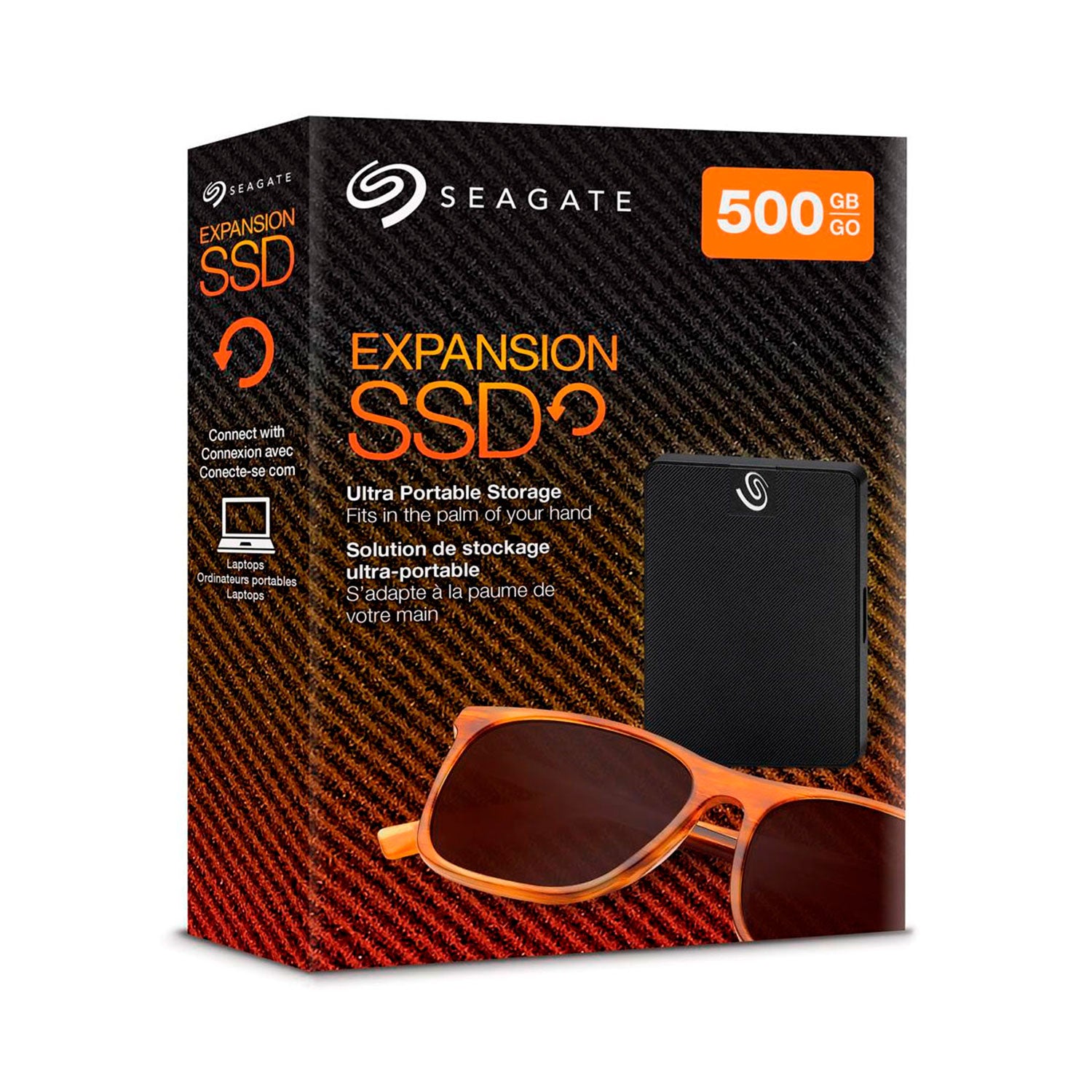 Disco Externo SSD Seagate Expansion 500GB STJD500400 - LifeMax Distribuidora