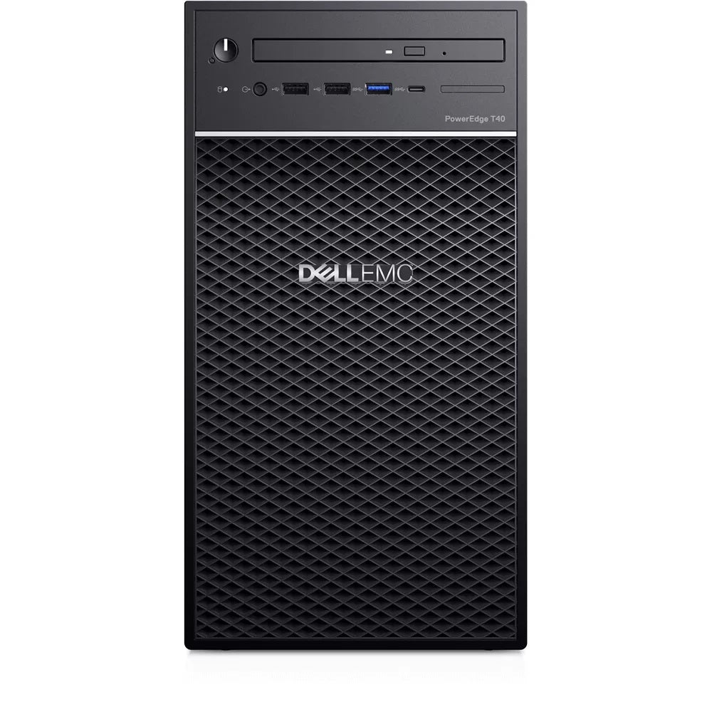 Servidor Dell PowerEdge T40 Intel Xeon E-2224G Ram 8GB Disco HDD 1TB Fuente 300W Torre 4U - Mayorista de Tecnología