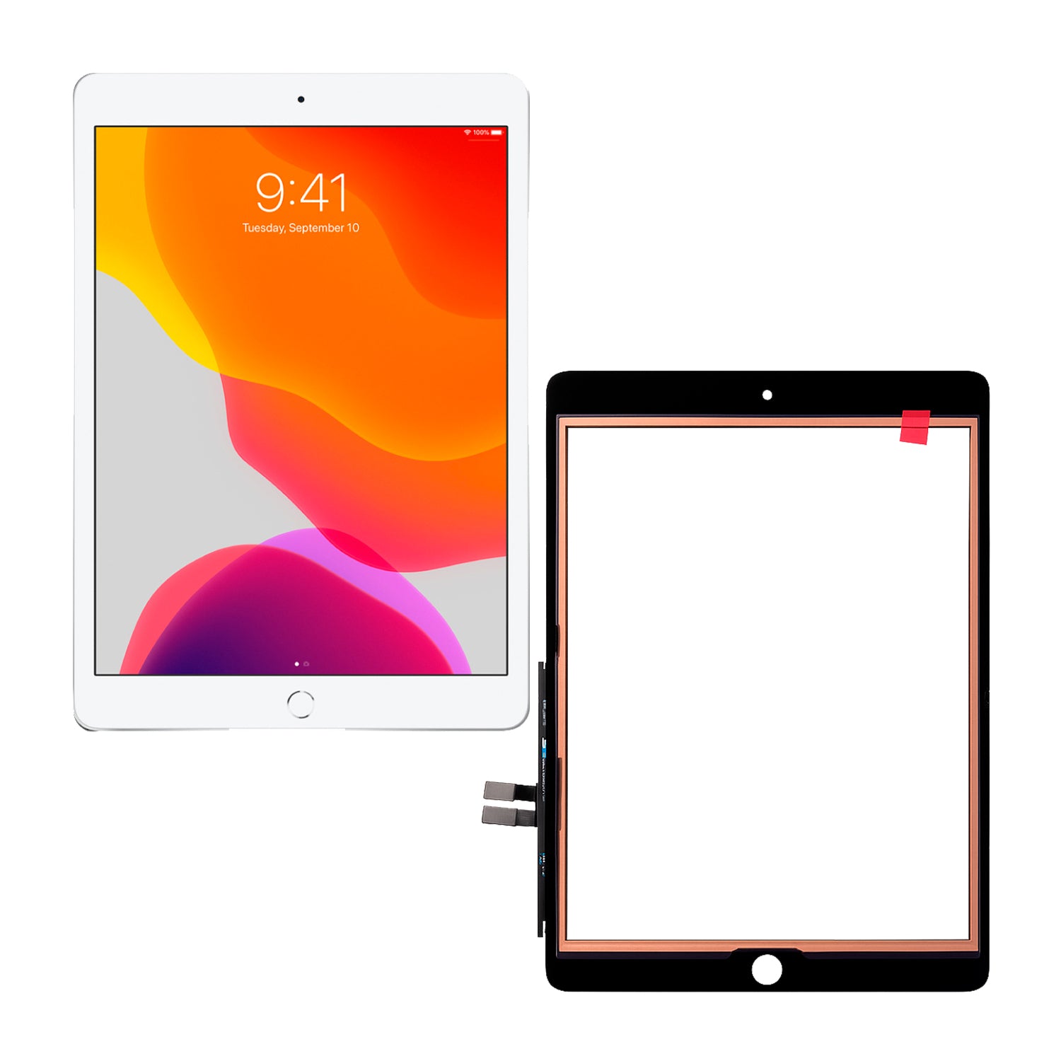 Pantalla Touch Tactil Compatible con iPad 7 y 8 A2197