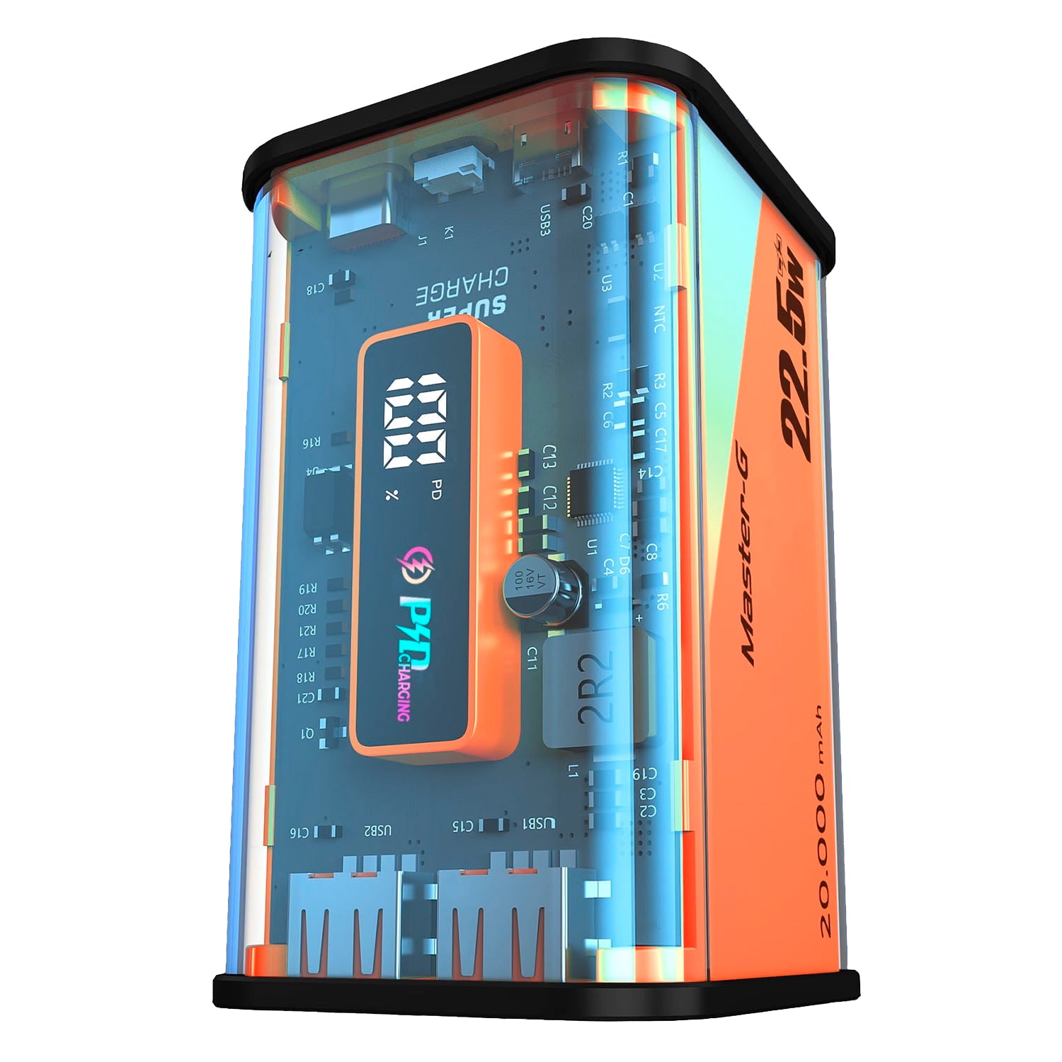 Power Bank Master-G UCP20000T Powe Delivey 20000mAh Open Box