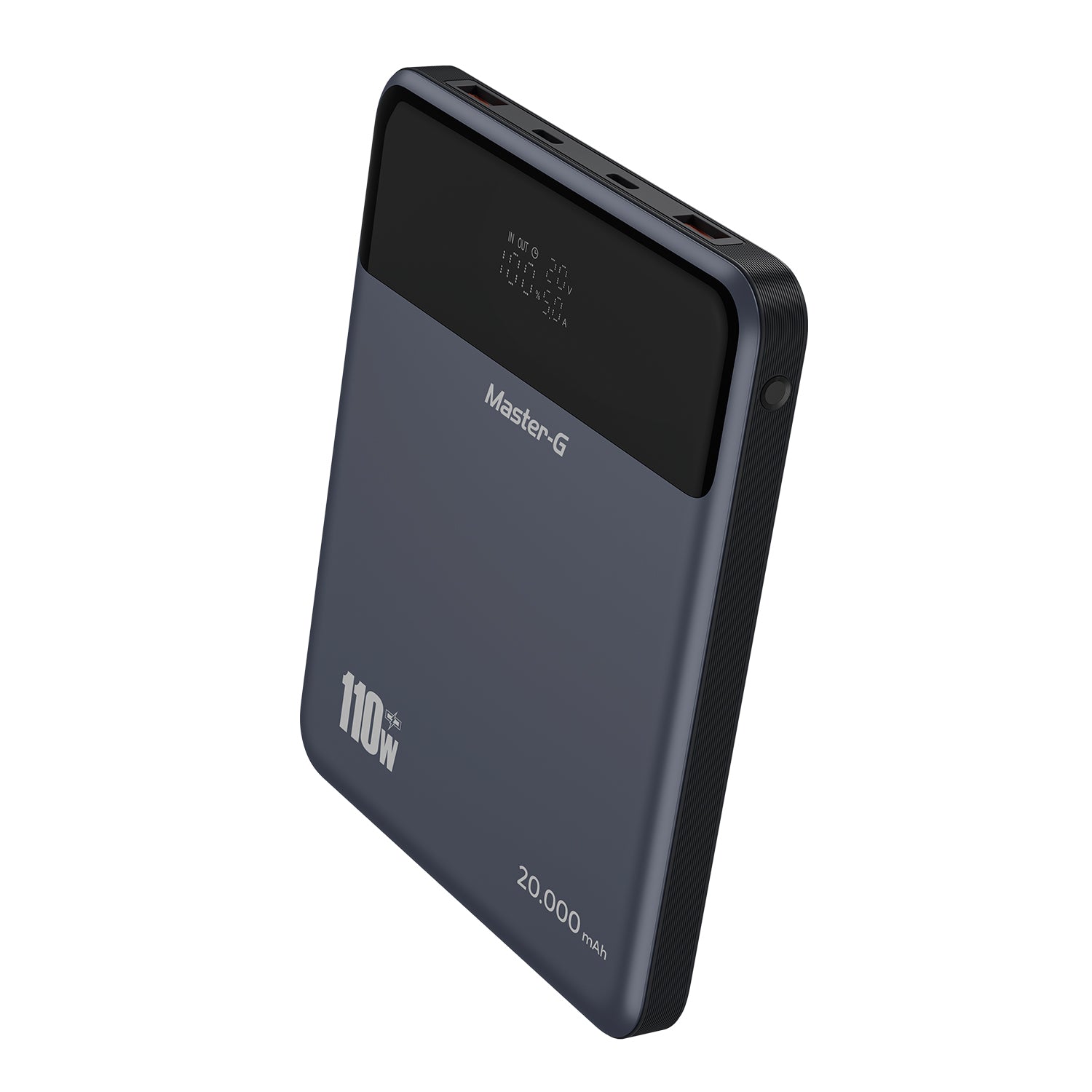 Cargador Slim Portatil Bateria Power Bank Master-G 20.000mAh 110w Power Delivery [ UCP20PD110SLIM ]