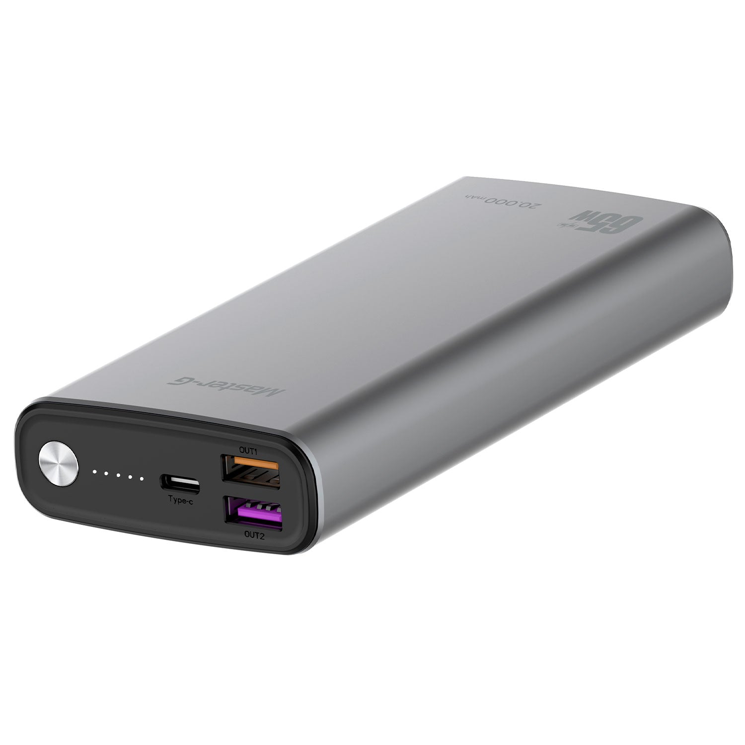 Batería Externa Type C Laptop Master G Power Bank UCP20PD65 - LifeMax Distribuidora