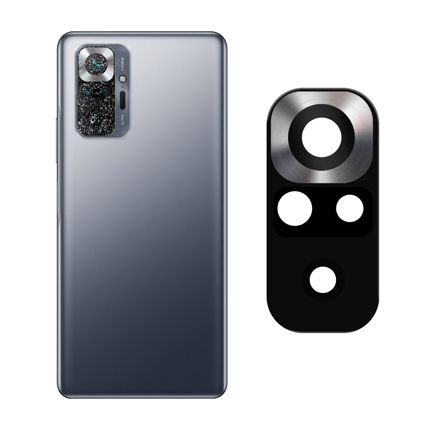 Vidrio de Camara Trasera para Xiaomi Redmi Note 10 Pro - Mayorista de Tecnología