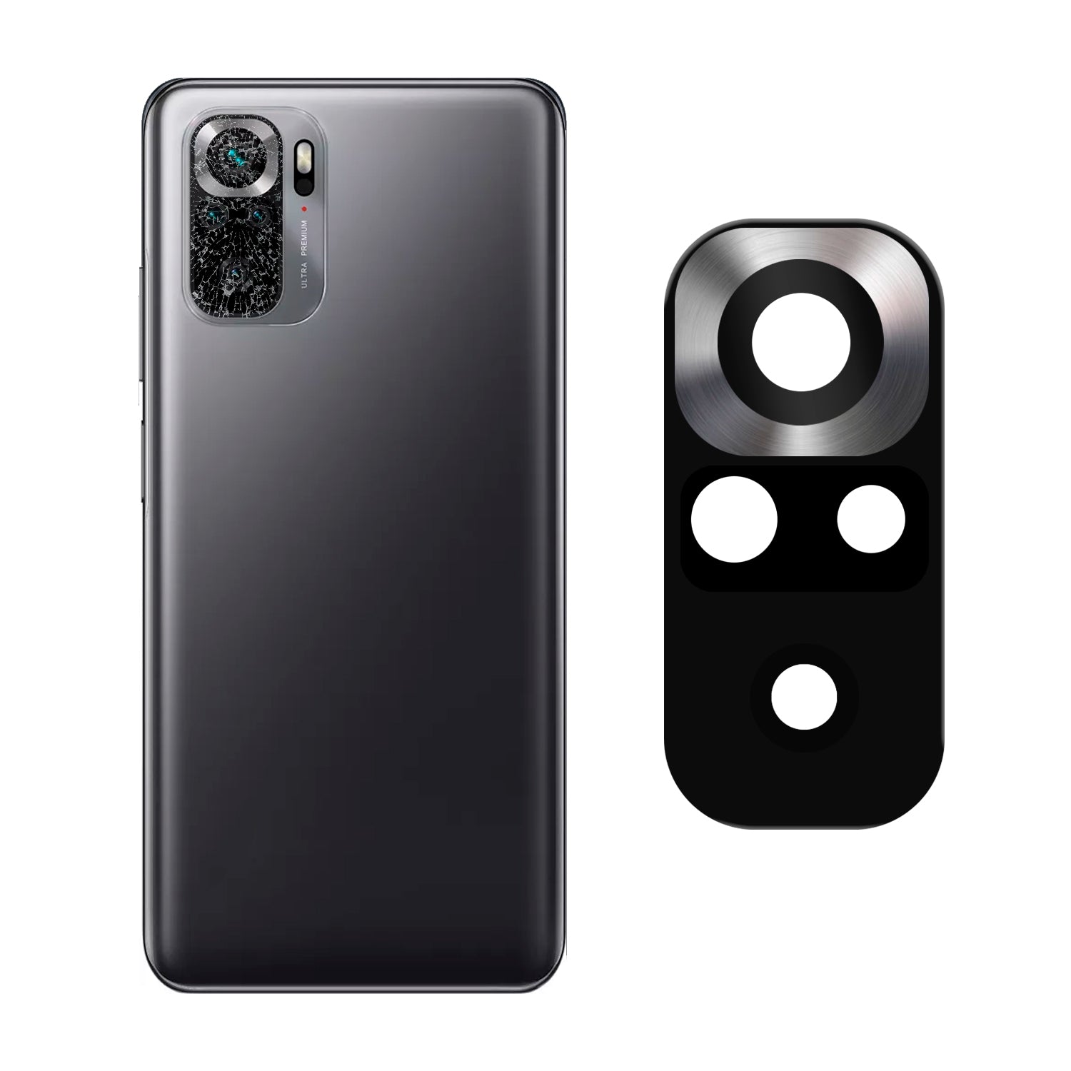 Vidrio de Camara Trasera para Xiaomi Redmi Note 10S