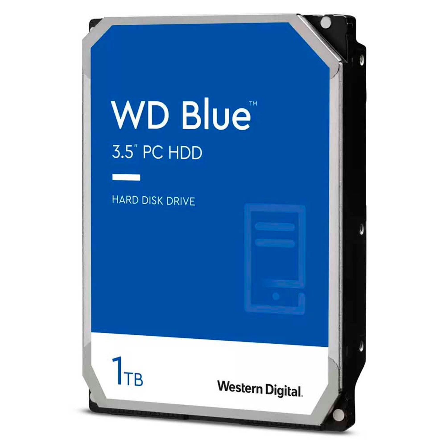 Disco Duro HDD 1Tb para PC WD Blue 3.5" SATA 6 Gb/s 7200RPM