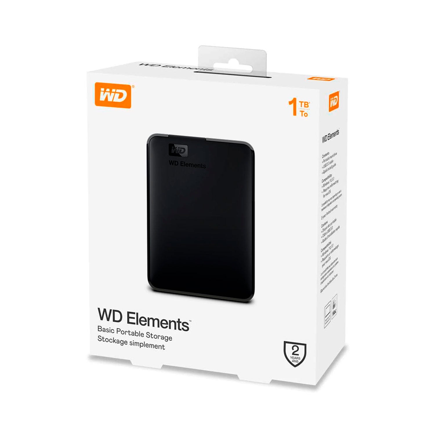 Disco Duro Externo Wd Elements 1tb Wdbuzg0010bbk-wesn | Lifemax - Mayorista de Tecnología