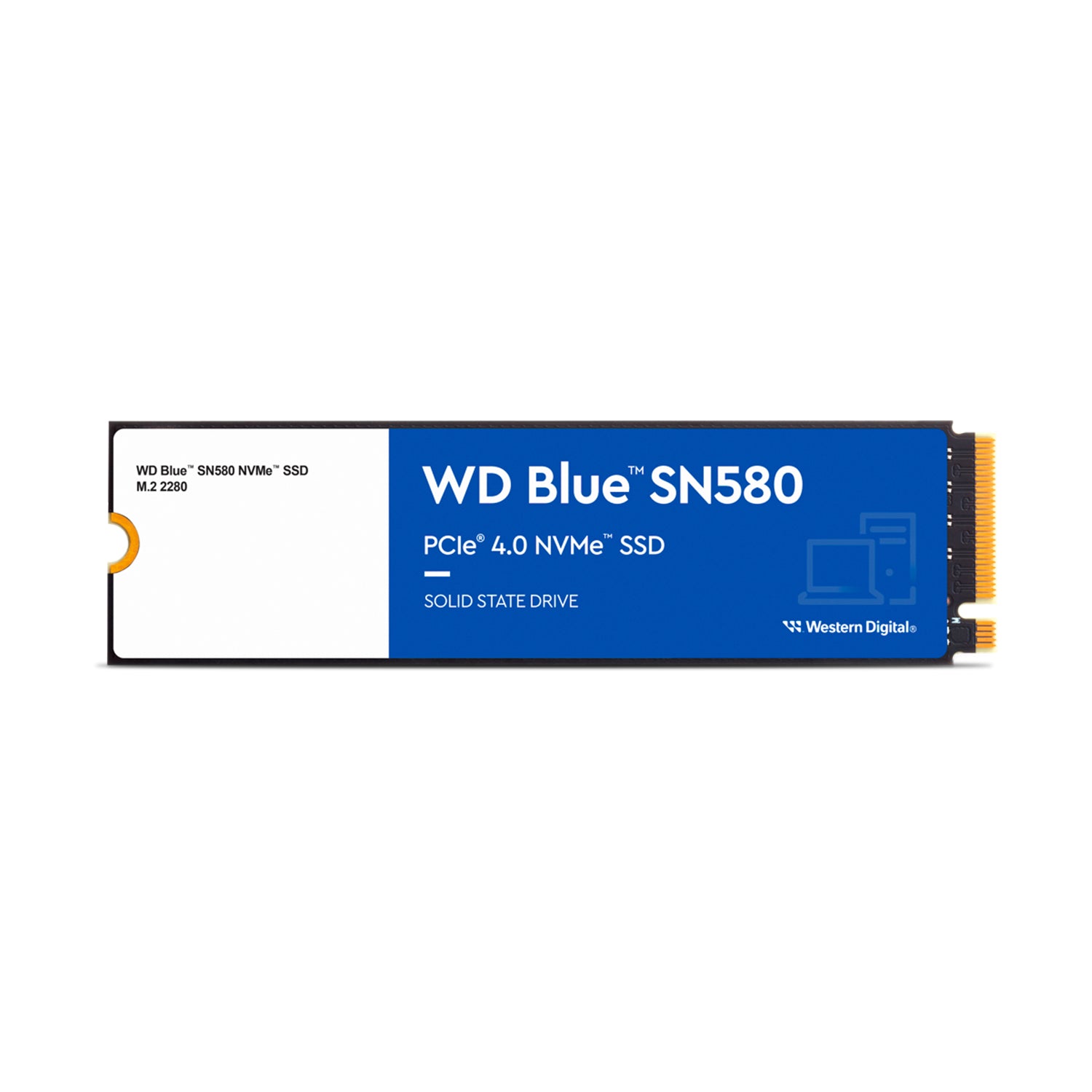 Disco Solido SSD Interno WD Blue 500GB M.2 2280 PCle 4.0 NVMe 4000MB/s [ WDS500G3B0E ]