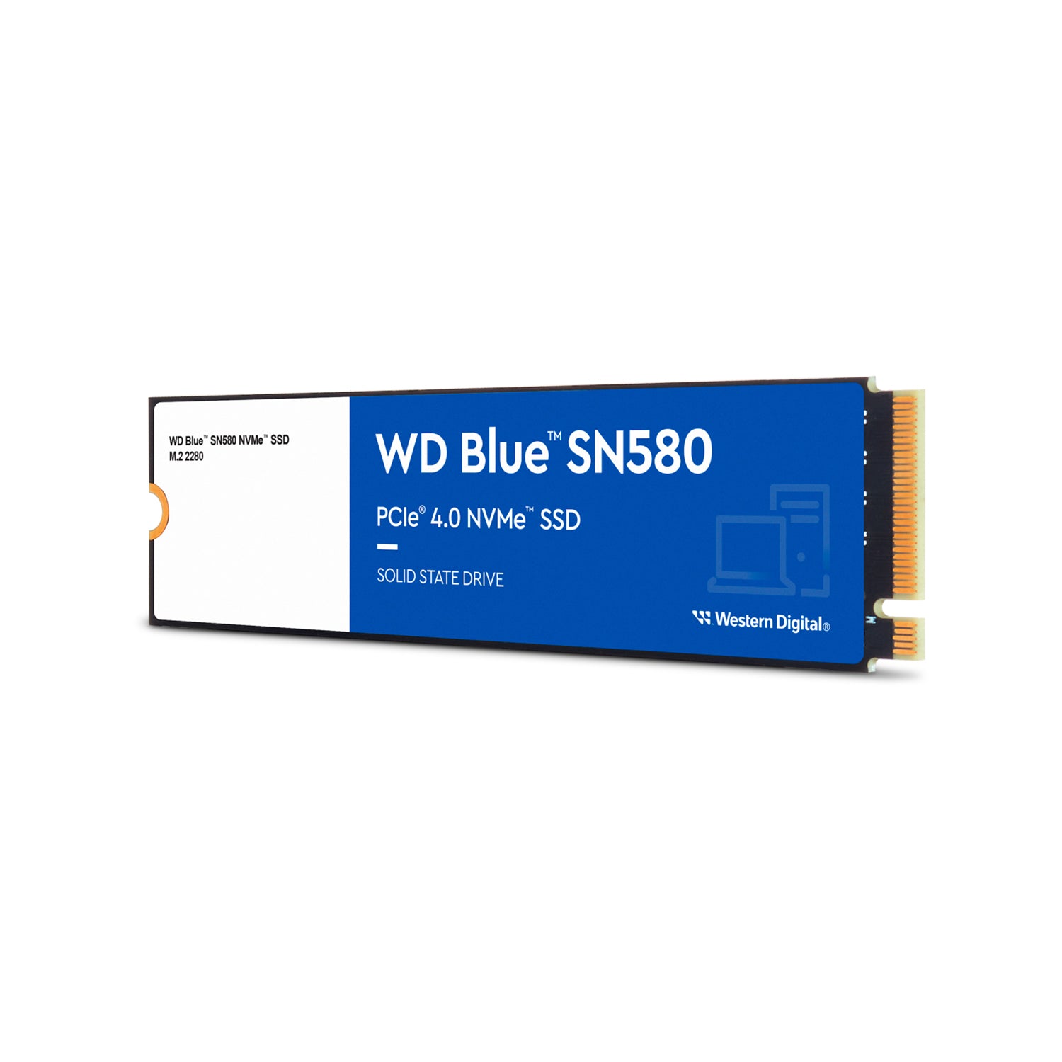 Disco Solido SSD Interno WD Blue 500GB M.2 2280 PCle 4.0 NVMe 4000MB/s [ WDS500G3B0E ]