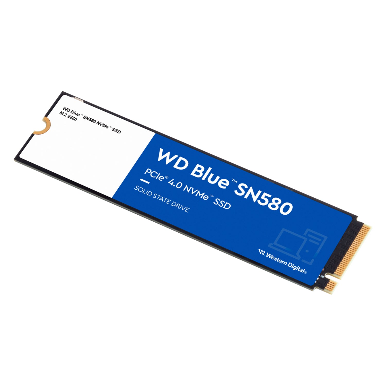 Disco Solido SSD Interno WD Blue 500GB M.2 2280 PCle 4.0 NVMe 4000MB/s [ WDS500G3B0E ]