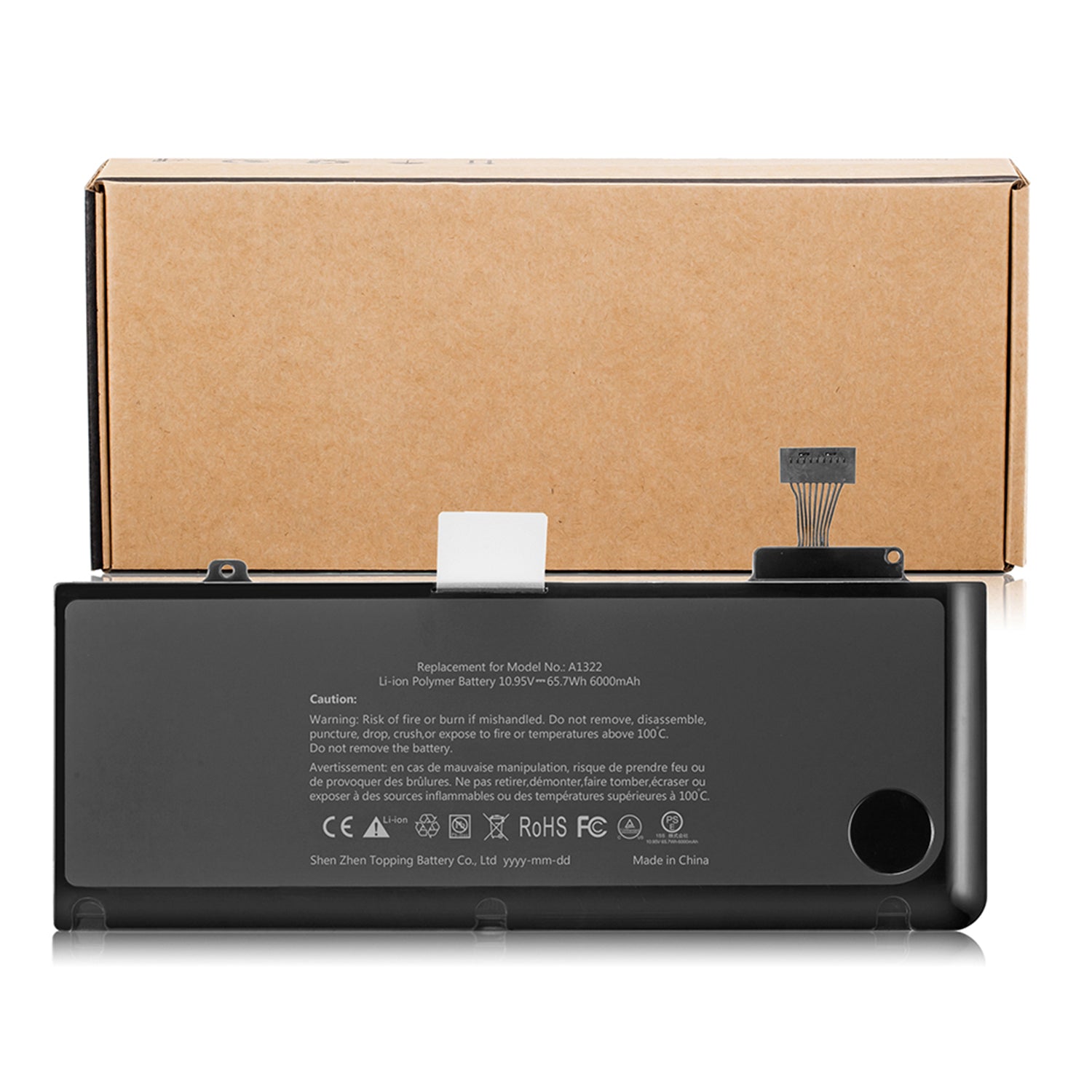 Bateria Yiiko Compatible con MacBook Pro 13 2009 2012 63 Wh
