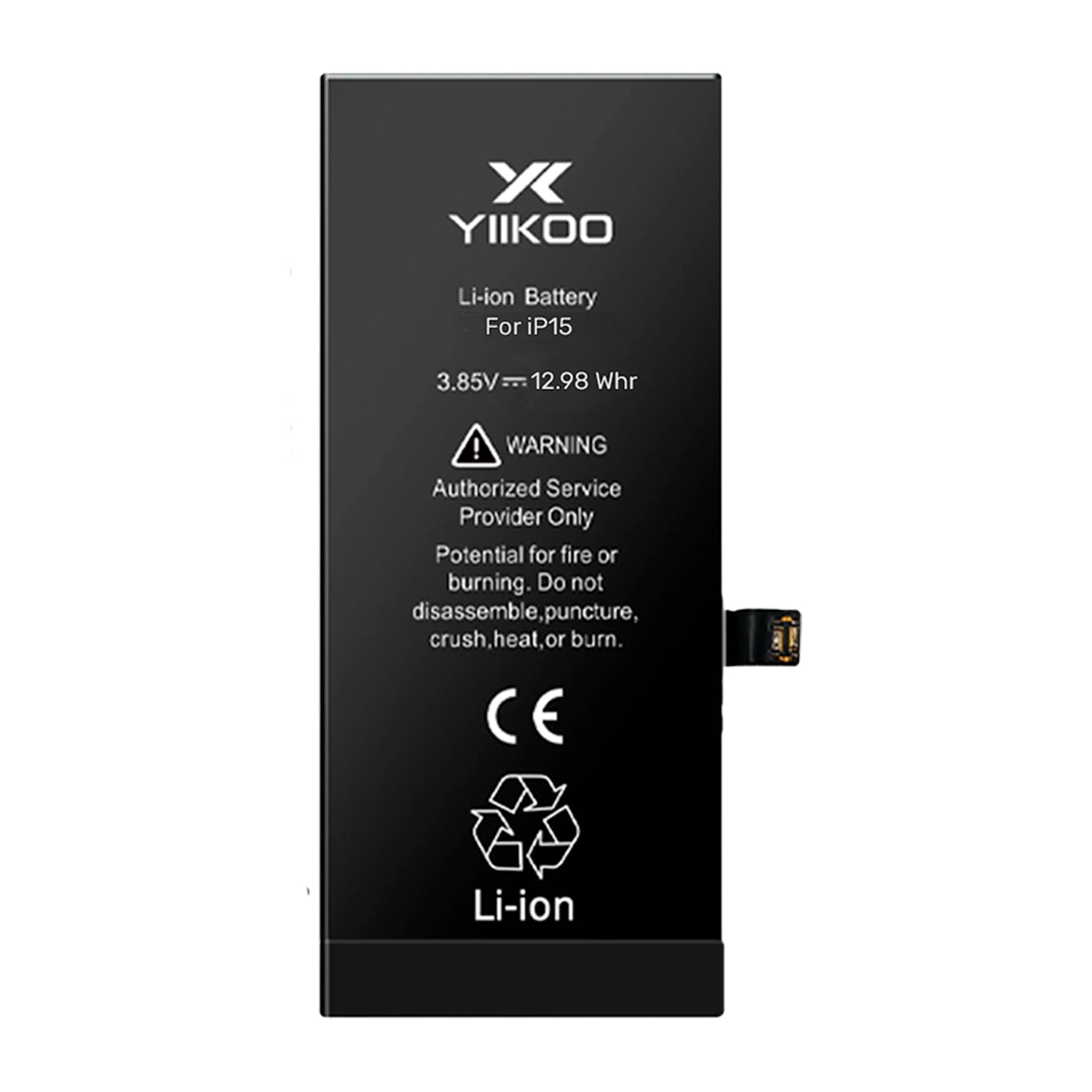 Bateria para iPhone 15 YIIKOO Proteccion Sobrecarga