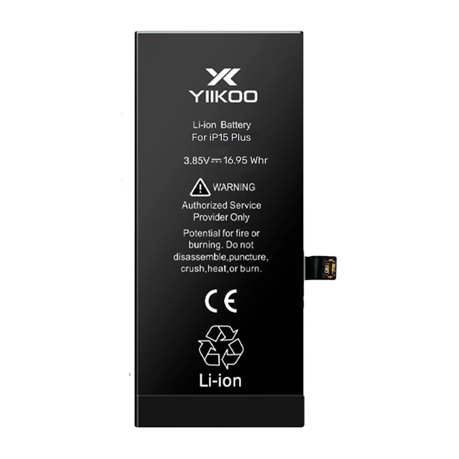 Bateria para iPhone 15 Plus YIIKOO Proteccion Sobrecarga