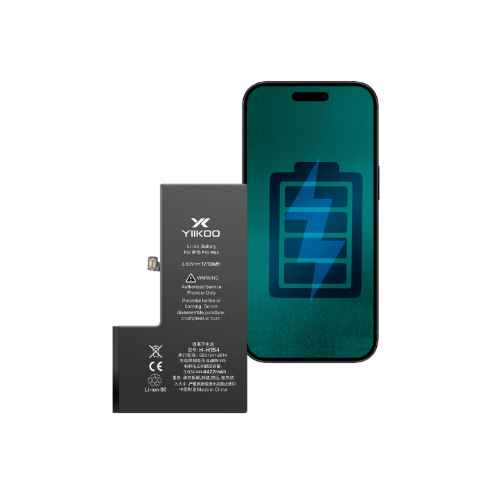 Bateria para iPhone 15 ProMax YIIKOO Proteccion Sobrecarga