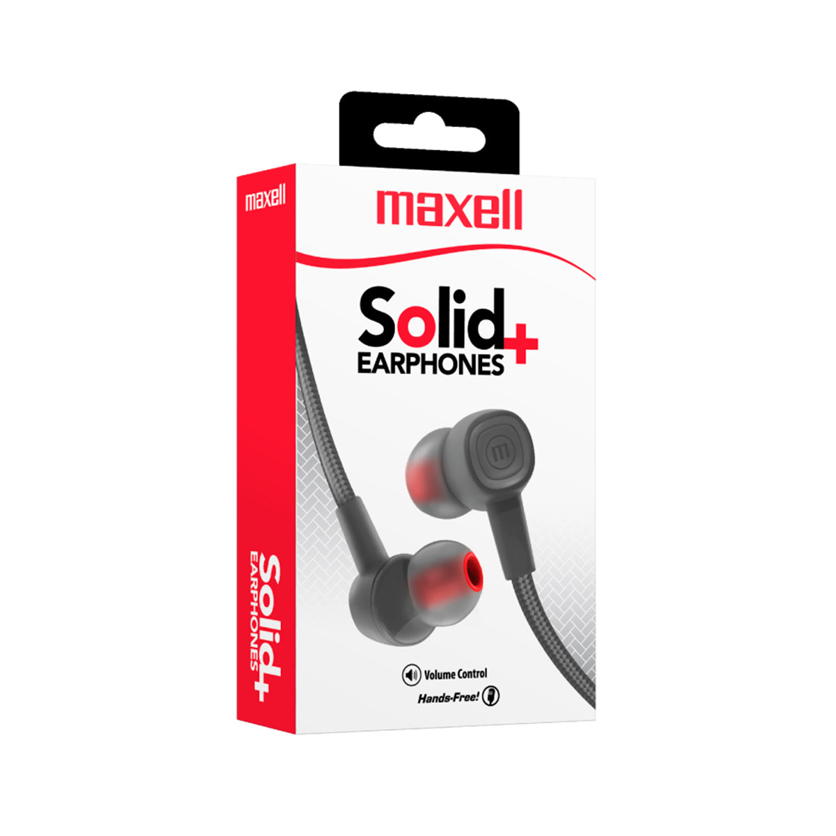 Audifonos SIN-8 Maxell Solid+ Earphones TRRS 3.5mm Handsfree