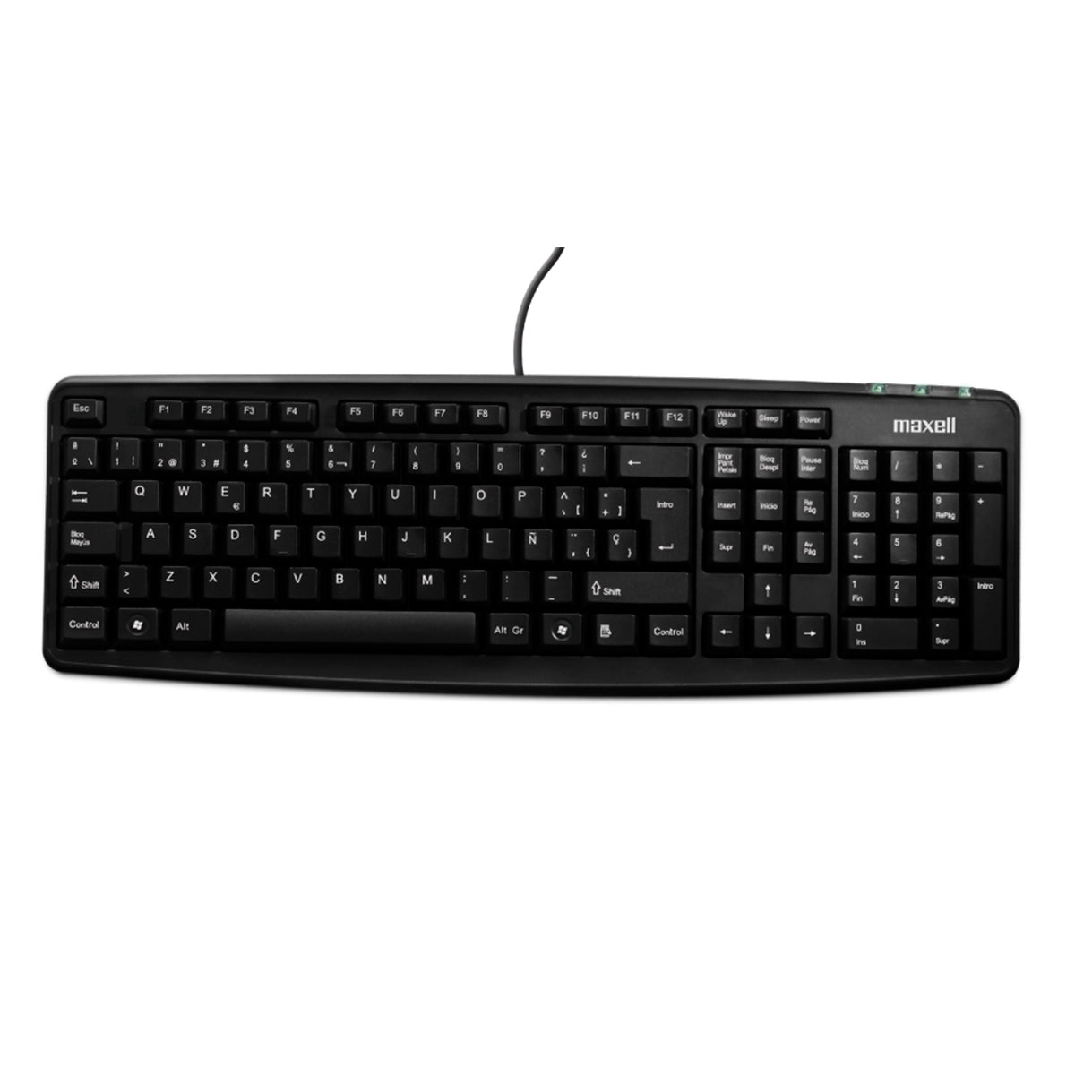 Teclado Basico KB-90 Basickeyboard Maxell USB [ 347215 ] - Mayorista de Tecnología