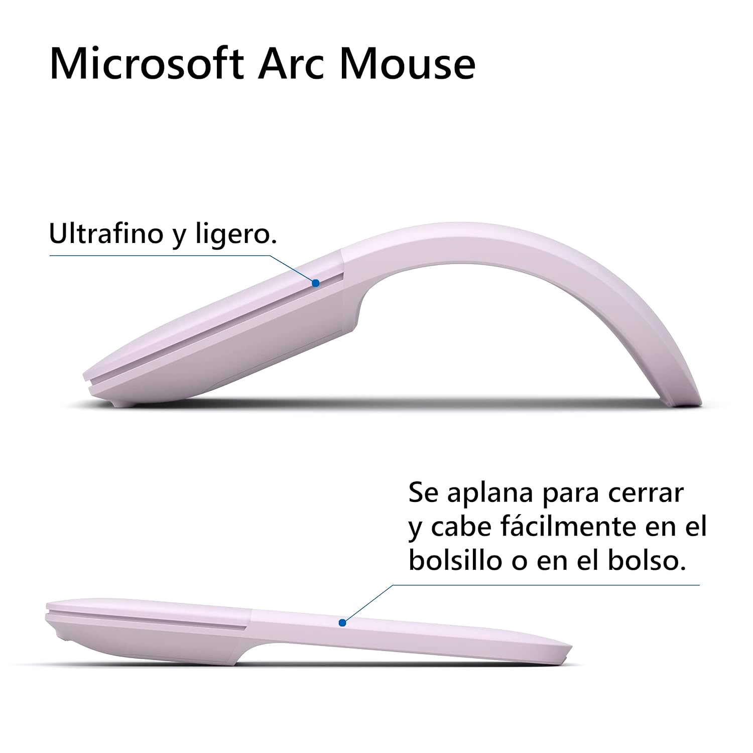 Mouse Inalambrico Microsoft Touch Arc Touch 1000dpi Plegable - Mayorista de Tecnología