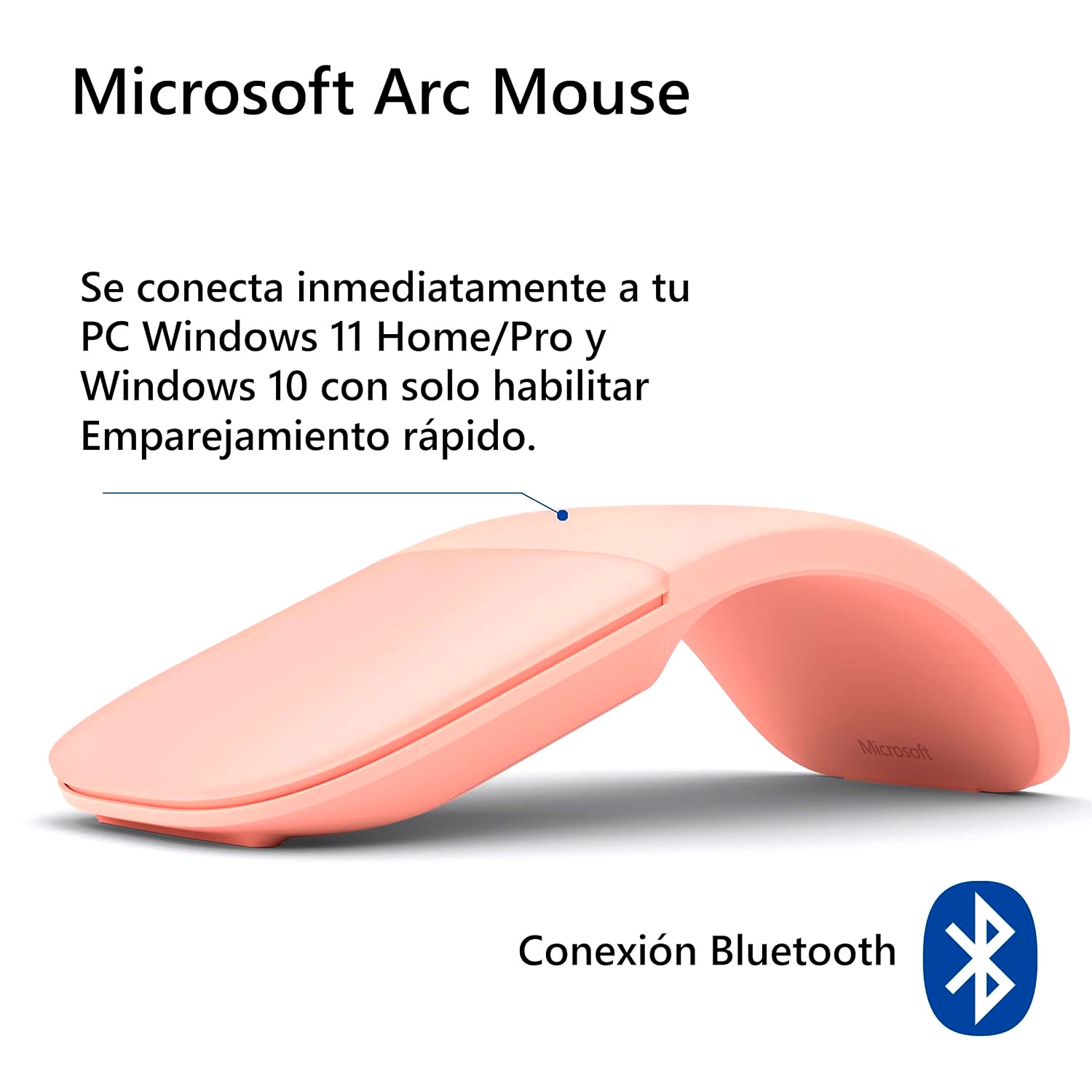 Mouse Inalambrico Microsoft Touch Arc Touch Plegable 1000dpi - Mayorista de Tecnología